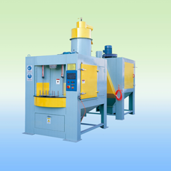 自動轉(zhuǎn)盤式噴砂機