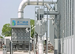 機械回收噴砂房