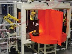 機(jī)械手智能噴砂機(jī)